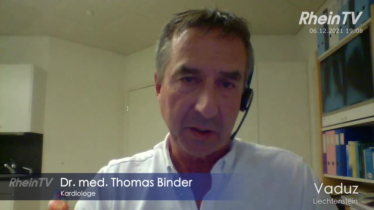 Vortrag von Dr.med. Thomas Binder über die wissenschaftlichen resp. unwissenschaftlichen Grundlagen der Pandemie